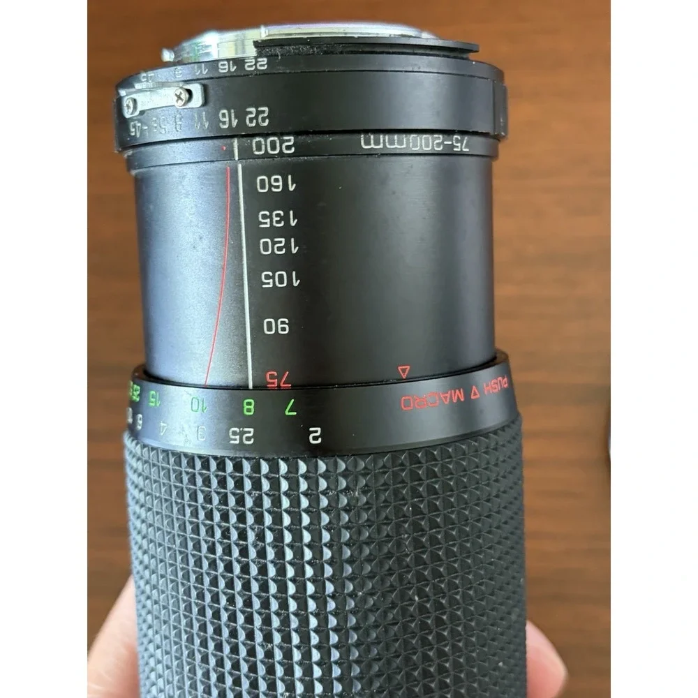 CPC CCT 75-200mm F/4.5 MC Auto‎ Zoom Macro Lens Nikon AI Mount Vintage Japan